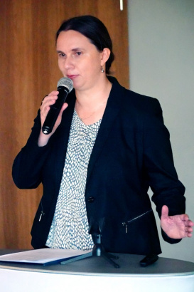 Dr hab. inż. Monika Kalinowska, kierownik Szkoły Doktorskiej GeoPlanet fot. Piotr Terlecki 