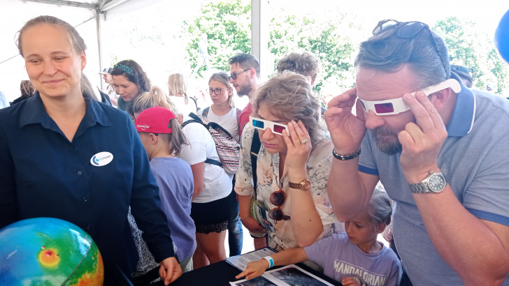 Piknik Naukowy 2024 - stoisko Geoplanet