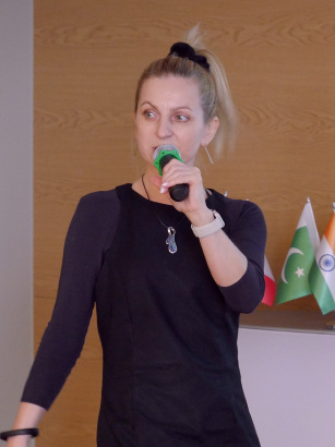 Prof. Monika Kusiak zaprezentowała prace prowadzone w ramach projektu Poles together