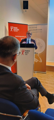 Wykład profesroa Pawła Rowińskiego w Instytucie Polskim w Lipsku