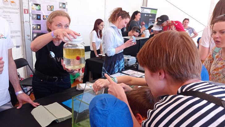 Piknik Naukowy 2024 - stoisko Geoplanet